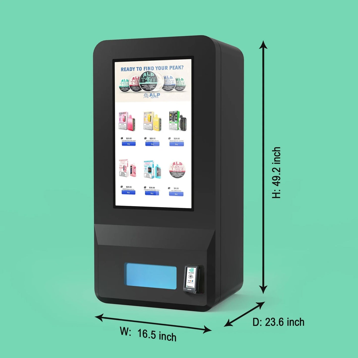 Weatherproof Vending Machine