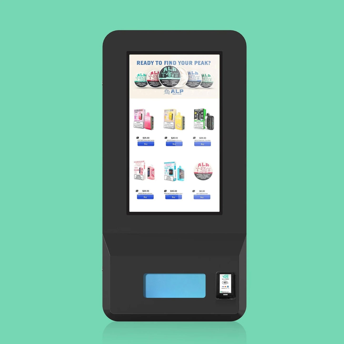 Weatherproof Vending Machine